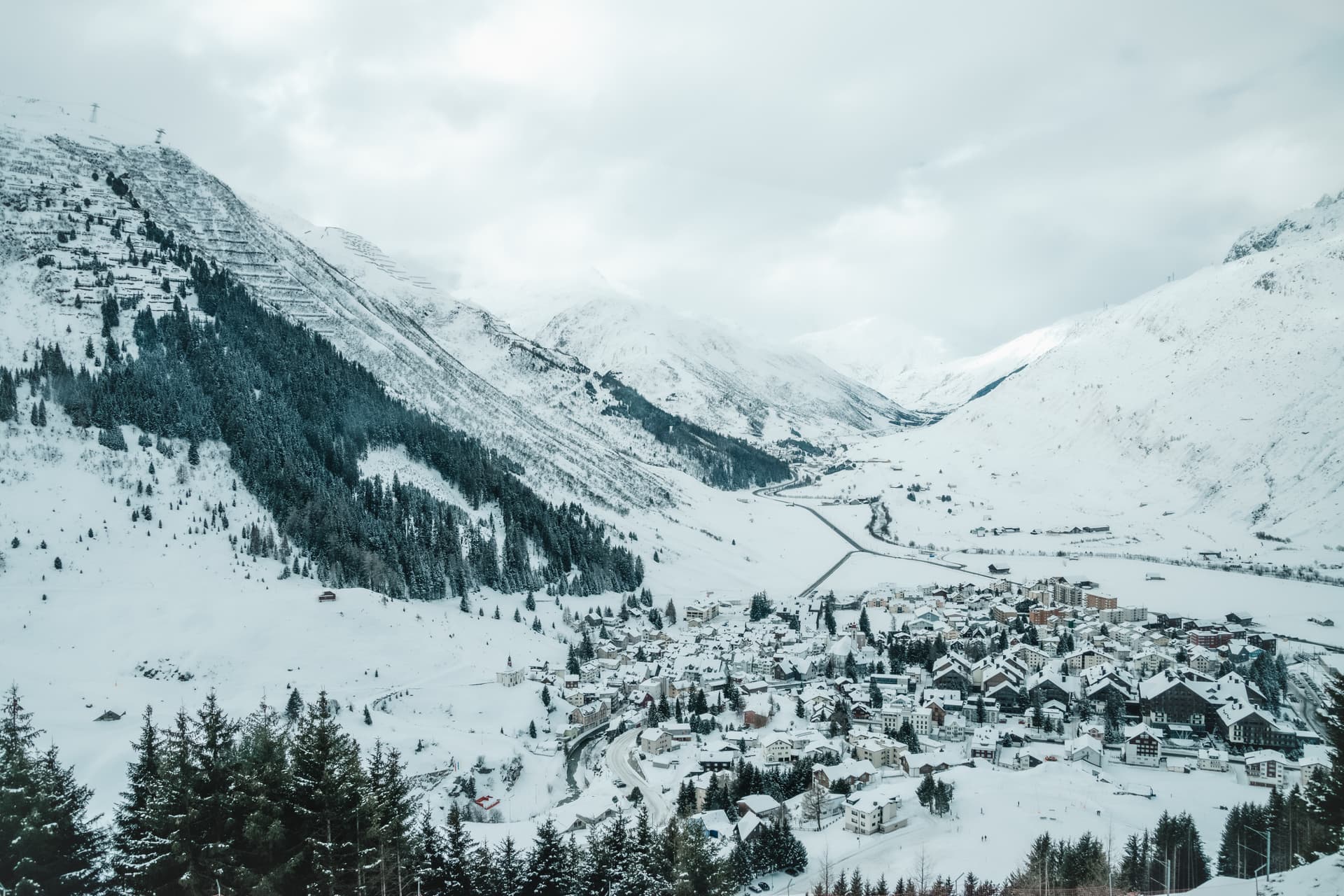 Andermatt ski town